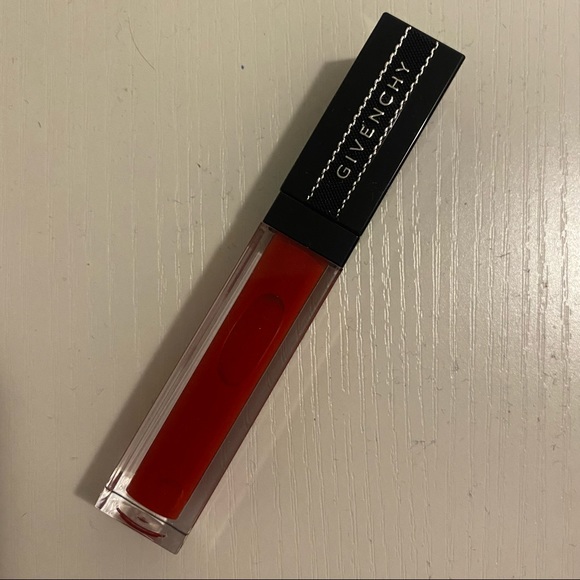 Givenchy Gloss Interdit Vinyl - # 12 Rouge Thriller 6ml/0.21oz NEW - Picture 6 of 6